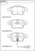 ASIMCO KD7408 Brake Pad Set, disc brake
